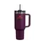Stanley Quencher H2.0 Flowstate Tumbler - 9-11 Uur Koud - 40-48 Uur Met Ijs - Drinkfles Met Rietje, Handvat En Deksel - Vaatwasmachinebestendig - Thermosbeker Voor Koude Dranken - Plum
